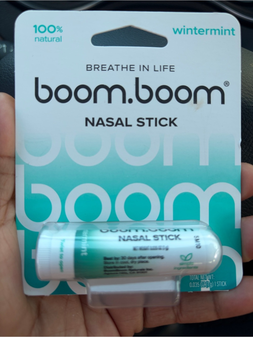 Boom Boom wintermint Nasal Stick l
